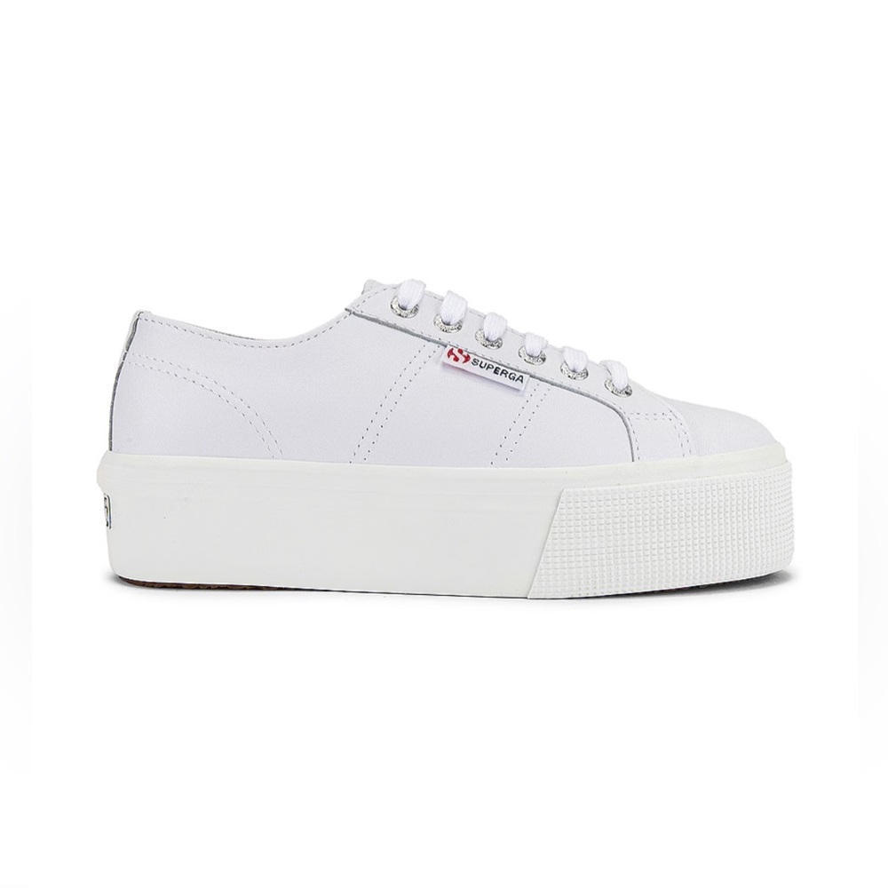 2790 Napa in White Leather Superga